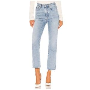 Agolde 90'S Pinch Waist High Rise Straight Jeans in Riptide Size 26